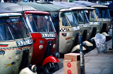 Tuk Tuks in Nairobi, Kenia